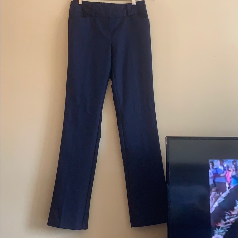 NY&C Blue Straight Leg Pants